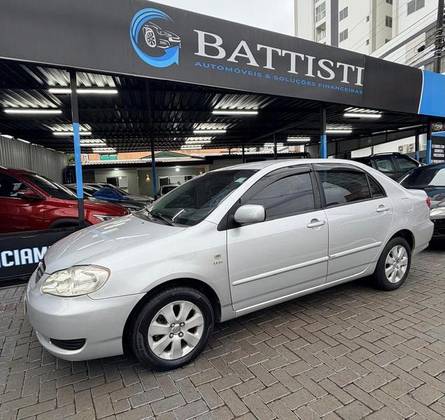 TOYOTA COROLLA 1.8 16V FLEX 4P MANUAL